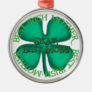 Best Irish Mother medal Metal Ornament