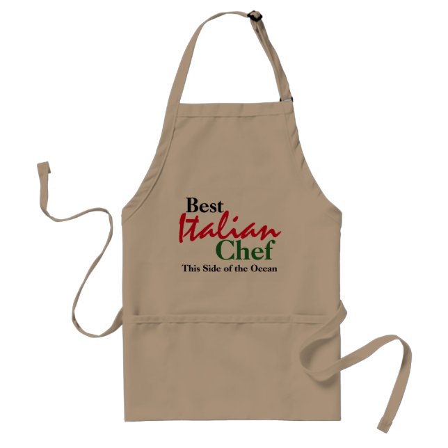 Best Italian Chef Apron (Front)