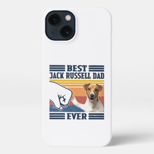best jack russell dad ever   far day  iPhone 13 case