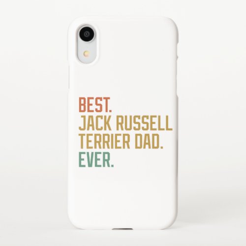 best jack russell terrier dad ever dog breed fars  iPhone XR case