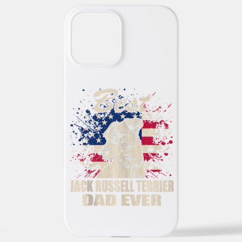 best jack russell terrier dad ever independence da iPhone 12 pro max case