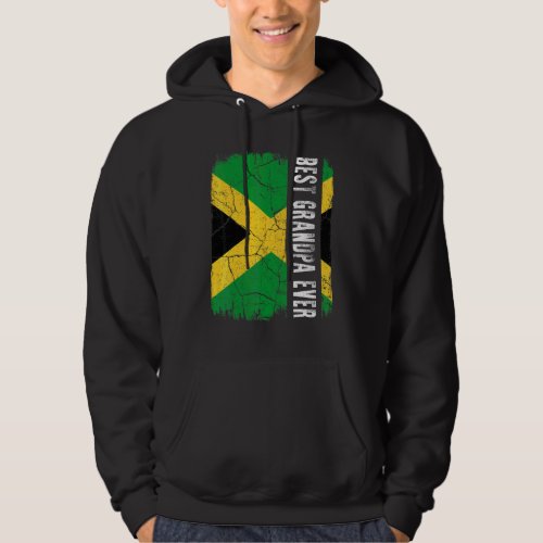 Best Jamaican Grandpa Ever Jamaica Flag Fathers D Hoodie