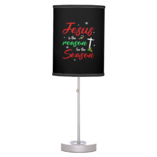 Best Jesus Is For Season Christmas Holiday Table Lamp