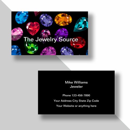 Best Jeweler Theme New Business Card