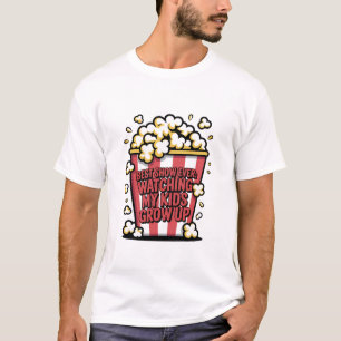 Best Job Ever Watching My Kids  Grow Up Funny Pare T-Shirt