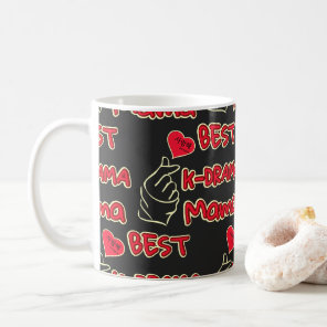 Best K-drama Mama, Korean Drama Fan gift saranghae Coffee Mug