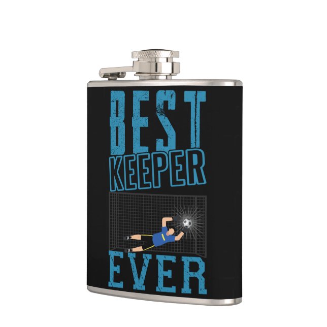 Best Keeper Ever Flask (Left)