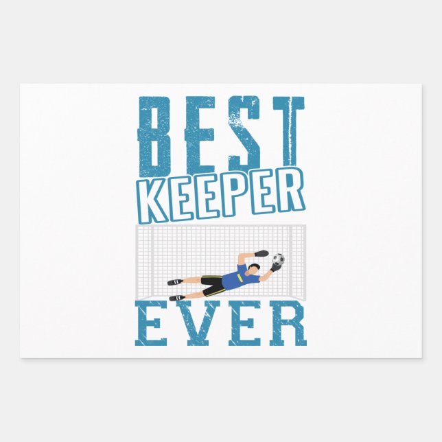 Best Keeper Ever Wrapping Paper Sheets (Front 3)