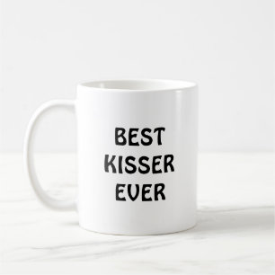 Best KISSER ever coffee mug