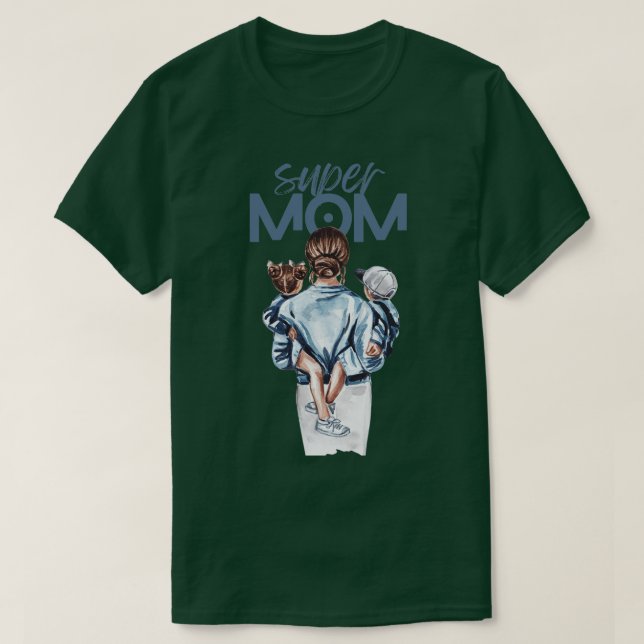 best knitting mom ever 241  T-Shirt (Design Front)
