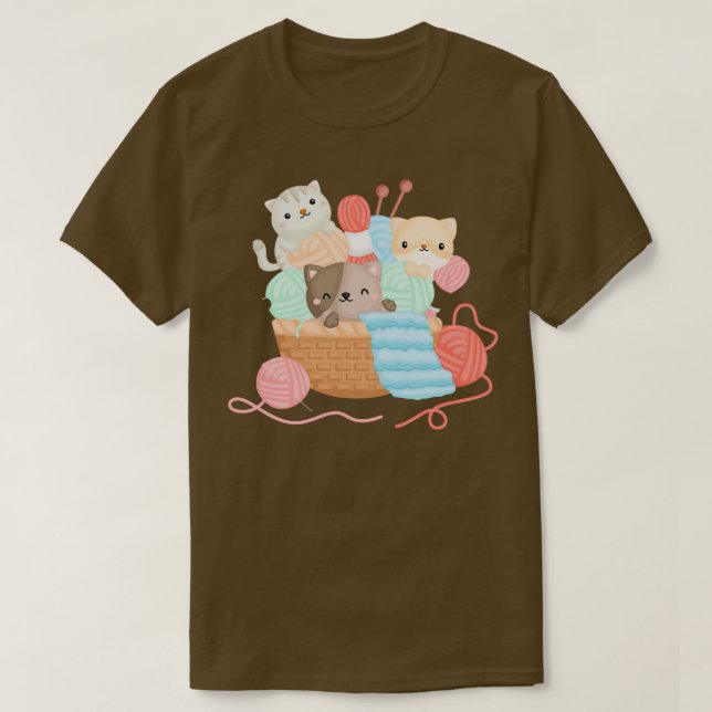 Best Knitting Mom Ever 330  T-Shirt (Design Front)
