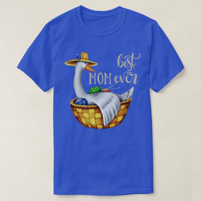 Best Knitting Mom Ever 445  T-Shirt (Design Front)