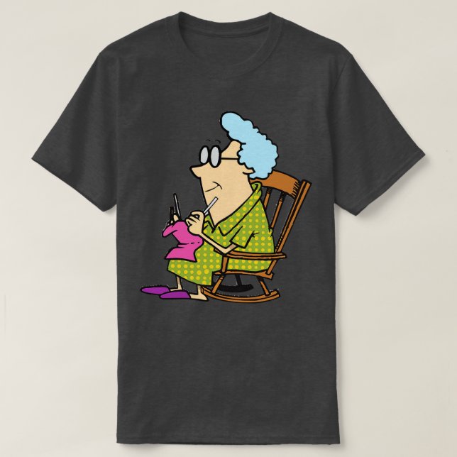 Best Knitting Mom Ever 461  T-Shirt (Design Front)