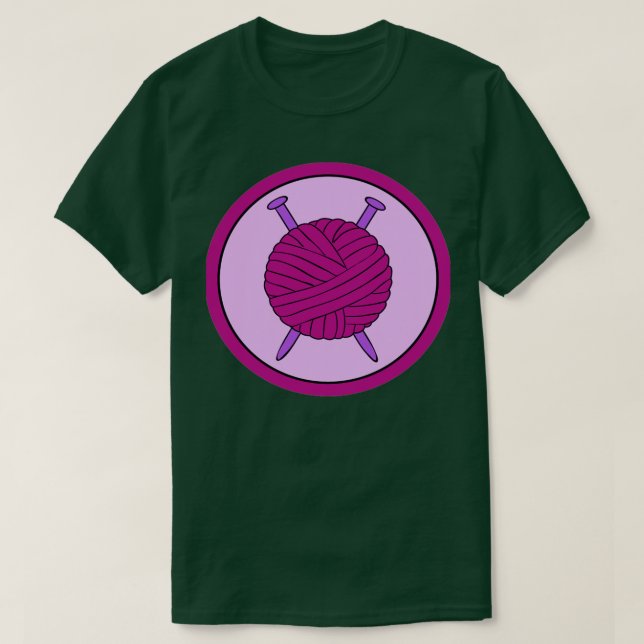 Best Knitting Mom Ever 506  T-Shirt (Design Front)