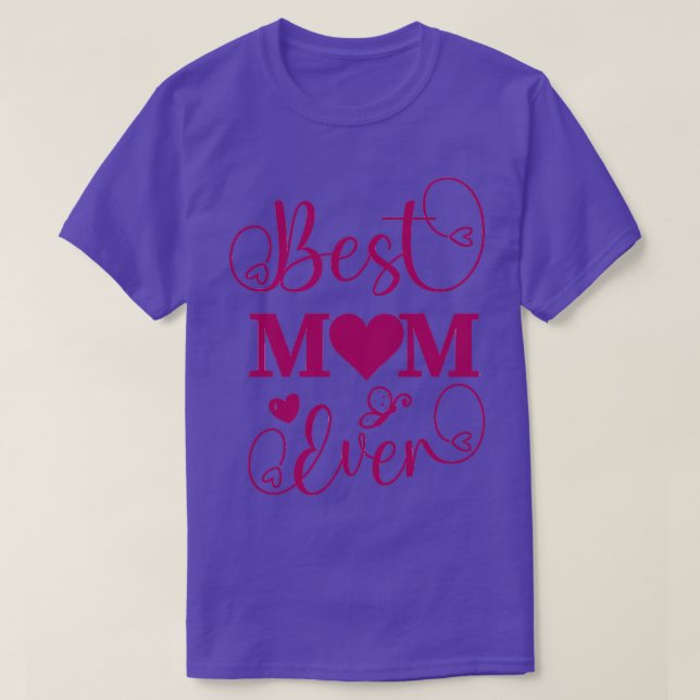 Best knitting mom ever 550  T-Shirt (Design Front)