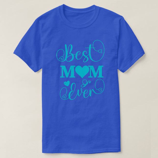 Best knitting mom ever 610  T-Shirt (Design Front)