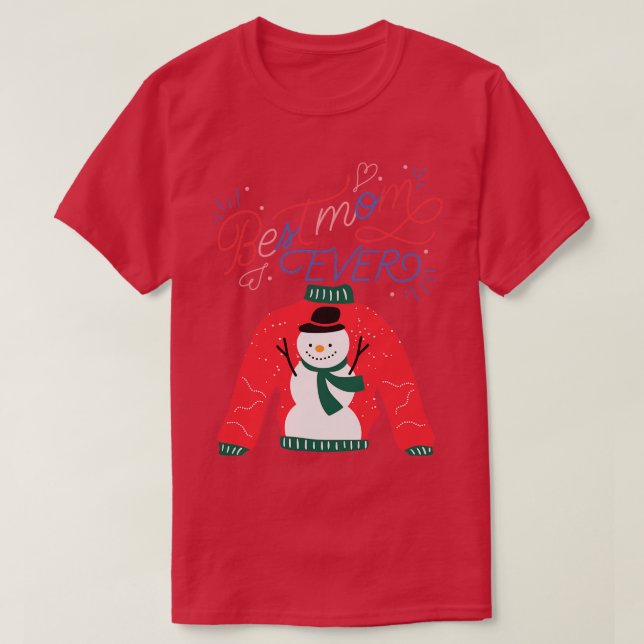 Best Knitting Mom Ever funny design  Knitting Mom  T-Shirt (Design Front)