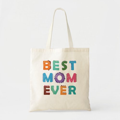 Best knitting mom ever i love mom mom birthday gif tote bag