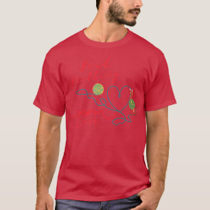 best knitting mom ever moms love design T-Shirt