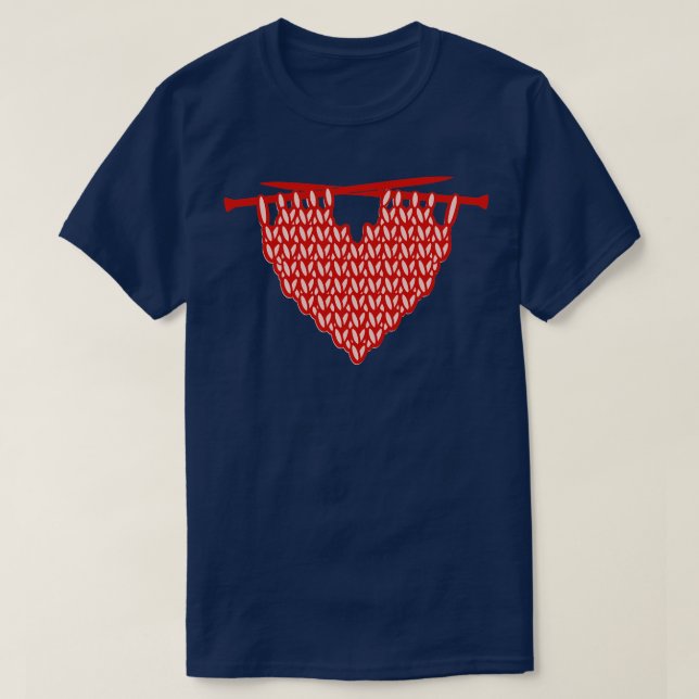 Best knitting mom ever Sticker 1  T-Shirt (Design Front)