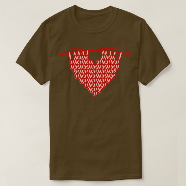 Best knitting mom ever Sticker 4  T-Shirt (Design Front)