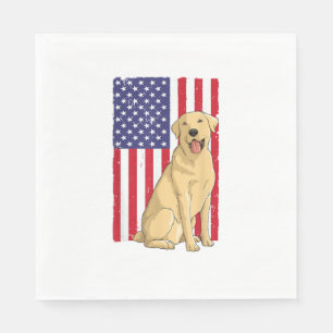 Best Labrador For Men Women Yellow Lab Dog Retriev Napkins