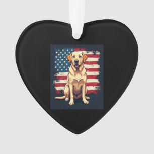 Best Labrador For Men Women Yellow Lab Dog Retriev Ornament