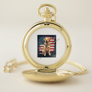 Best Labrador For Men Women Yellow Lab Dog Retriev Pocket Watch
