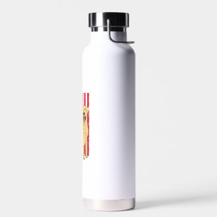 Best Labrador For Men Women Yellow Lab Dog Retriev Water Bottle