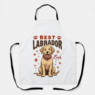Best Labrador Parent Ever Vintage Labrador Retriev Apron