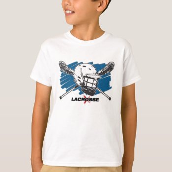 Best Lacrosse T-shirt by MegaSportsFan at Zazzle