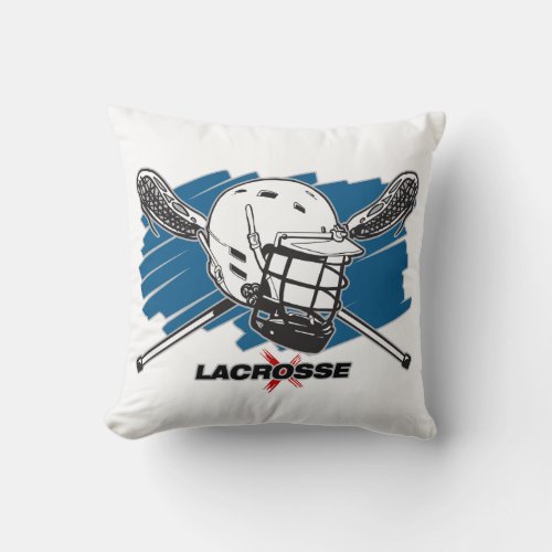 Best Lacrosse Throw Pillow