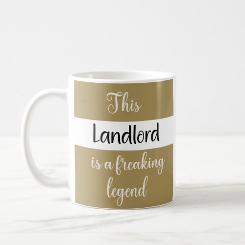Best Landlord Ever Funny Humor Gift Coffee Mug