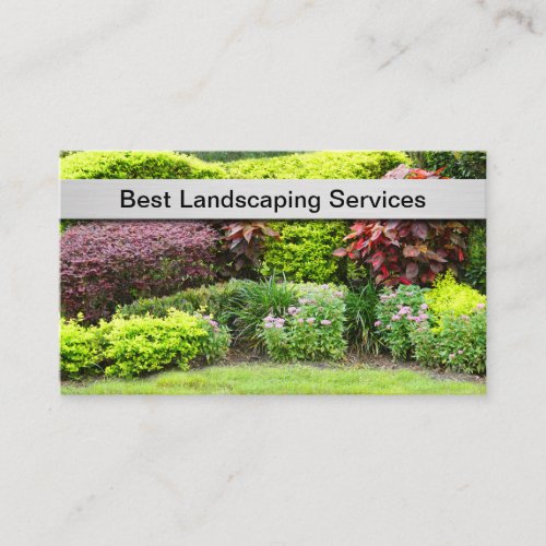 Best Landscaping Business Card Template 4