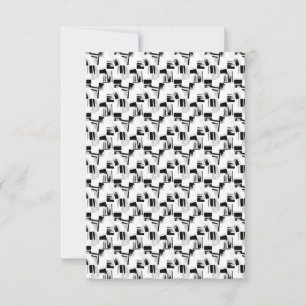 Best language Design Twenty Six RSVP Card