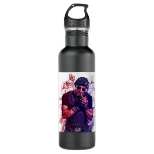 Best Legend For Rocky  Actor Sunset Balboa  Poster Stainless Steel Water Bottle