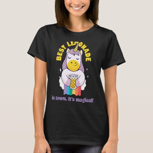 Best Lemonade Stand Magical Entrepreneur Kids  Uni T_Shirt