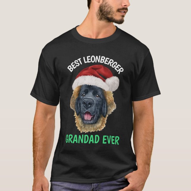 Best Leonberger Grandad Ever T-Shirt (Front)