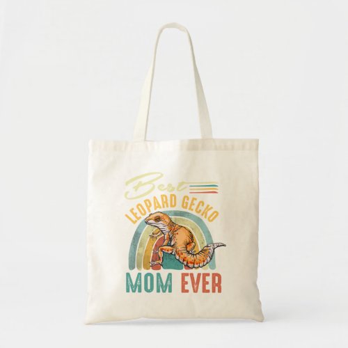 Best Leopard Gecko Mom Ever Funny Reptile Mom Tote Bag