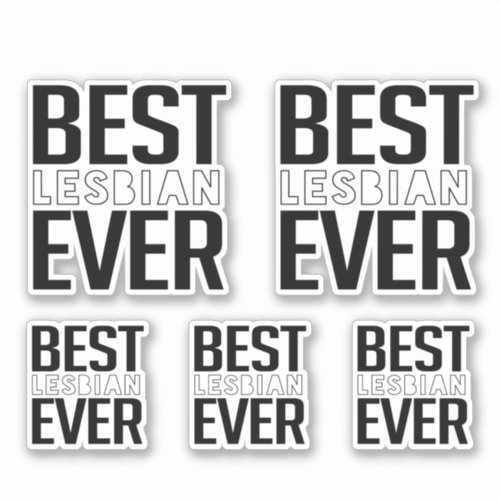 Best_Lesbian_Ever Sticker