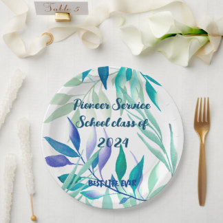 Best Life Ever - Pioneer School Paper Plates