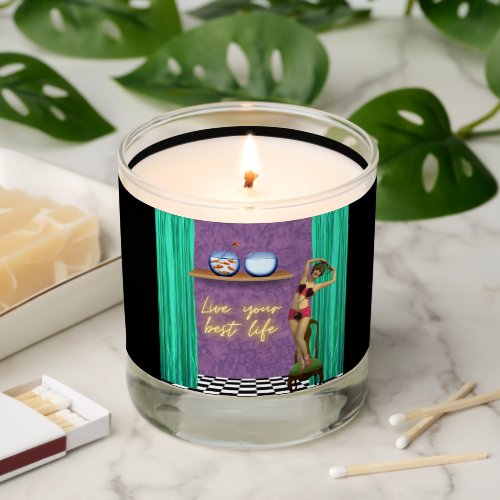 Best Life Funky Vintage Kitsch  Scented Candle