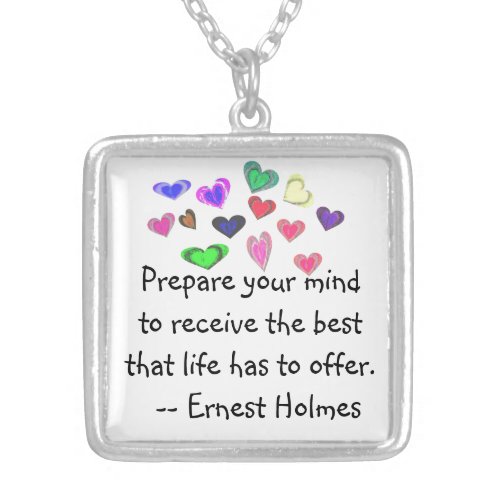 Best Life Has to Offer Silver Plated Necklace