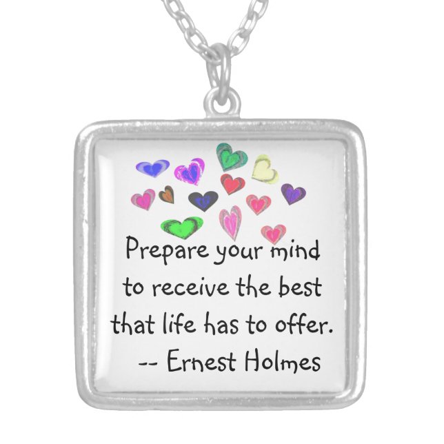 Best Life Has to Offer Silver Plated Necklace (Front)