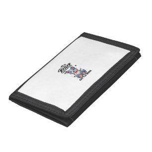 Best life with Australian Cattle Dog Trifold Wallet