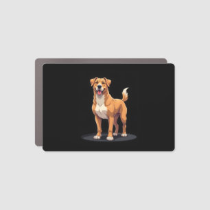 Best life with Dogo Canario Long Sleeve T-Shirt Car Magnet