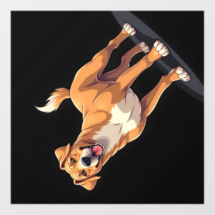 Best life with Dogo Canario Long Sleeve T-Shirt Wall Decal