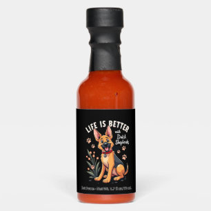 Best life with Dutch Shepherd Tank Top Hot Sauces
