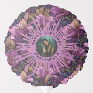 Best Lilies Petal Girl’S Birthday Balloon