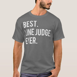 Best Line Judge Ever Funny Volleyball  T-Shirt
